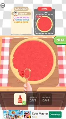 Perfect Pizza Maker android App screenshot 3